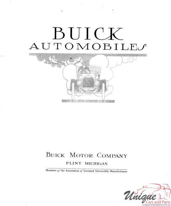 1907 Buick Automobiles Brochure Page 6